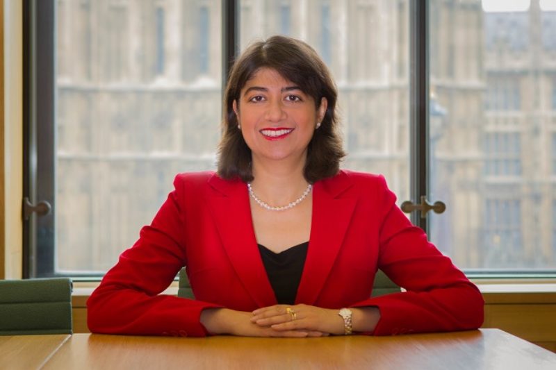 Seema Malhotra MP in Parliament
