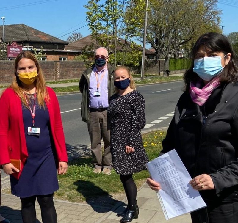 Seema Malhotra visit to Wellington Primary School Hounslow