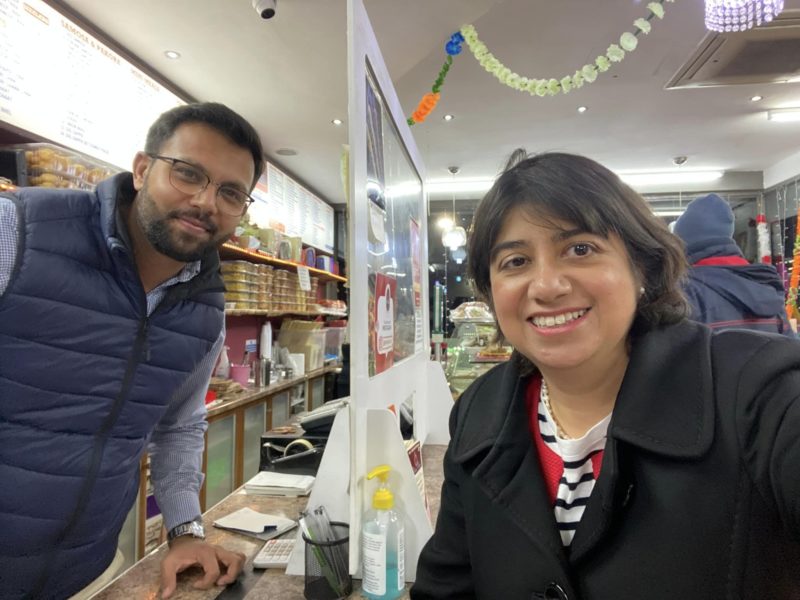 Seema Malhotra celebrates Small Business Saturday