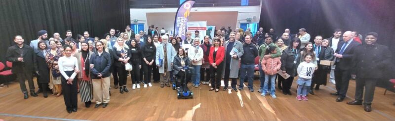 Seema Malhotra MP with attendees to the Community Network Reception