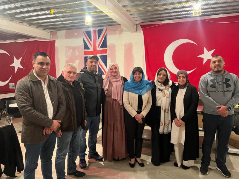 Seema Malhotra MP at the West London Turkish Volunteers ifthar